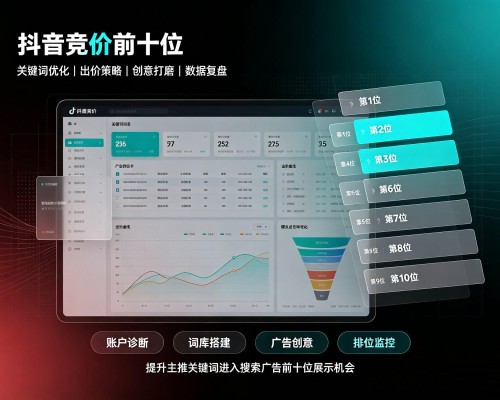 八步抖音搜索竞价